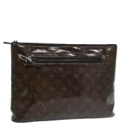 Louis Vuitton Vintage Pre-owned Canvas kuvertvskor Black, Dam