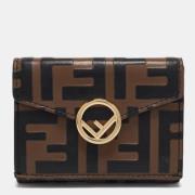 Fendi Vintage Pre-owned Laeder plnbcker Brown, Dam