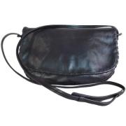 Bottega Veneta Vintage Pre-owned Laeder crossbodyvskor Black, Dam