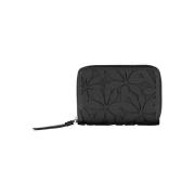 Desigual Elegant svart plånbok med stilfull ornament Black, Dam