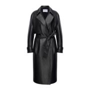 VSP Isabelle - Black Leather Coat Black, Dam