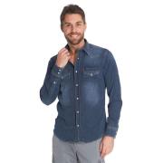 Re-Hash Denim Shirts Blue, Herr