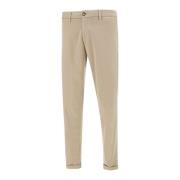 Re-Hash Beige Chinos Byxor Sand Bomull Blandning Beige, Herr