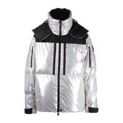 Moncler Stilig Pufferjacka Gray, Dam