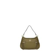 Pollini Mini Grained PU Oliv Väska Green, Dam