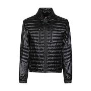 Moncler Stilig Pufferjacka Black, Herr