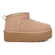 UGG W Classic Ultra Mini Beige, Dam