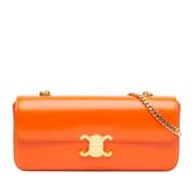 Celine Vintage Pre-owned Laeder celine-vskor Orange, Dam