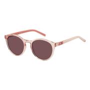 Tommy Hilfiger Peach/Dark Pink Solglasögon TH 2121/S Pink, Unisex