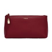 Furla Goccia Sminkväska M Red, Dam