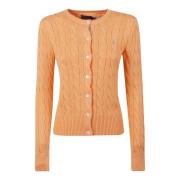 Ralph Lauren Cardigan Orange, Dam