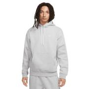 Nike Fleece Hoodie Klassisk Sportig Modell Gray, Herr