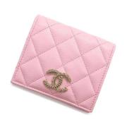 Chanel Vintage Pre-owned Laeder plnbcker Pink, Dam