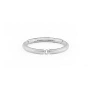 Le Gramme Segment Ring Tillverkad i Frankrike 3g Gray, Unisex