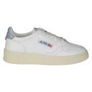 Autry Låga Läder Sneakers White, Dam