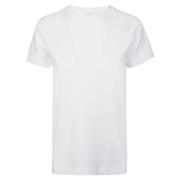 Pinko Logo Jersey T-Shirt Start White, Dam