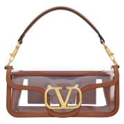 Valentino Laeder handvskor Brown, Dam