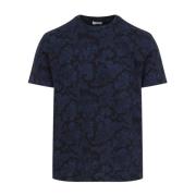 Etro Blå T-shirt för män Blue, Herr