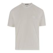 C.p. Company Logo Patch Bomull T-shirt Beige, Herr