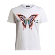 Etro Vita T-shirts och Polos White, Dam