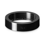 Le Gramme Bandring Tillverkad i Frankrike 3g Black, Unisex