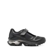 MM6 Maison Margiela Svart Mesh Mary-Jane Sneakers Black, Dam