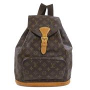 Louis Vuitton Vintage Pre-owned Canvas louis-vuitton-vskor Brown, Dam