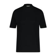 Fabienne Chapot Jada Short Sleeve Top Black, Dam