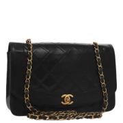 Chanel Vintage Pre-owned Laeder chanel-vskor Black, Dam