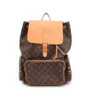 Louis Vuitton Vintage Pre-owned Laeder ryggsckar Brown, Herr