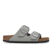 Birkenstock Pure Sage Arizona BIG Buckle Sandaler Gray, Dam