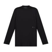 Y-3 Långärmad T-shirt Black, Herr