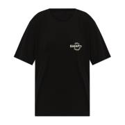 Y-3 T-shirt med tryck Black, Dam