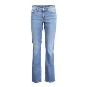 Gant Bl Bomull Dam Slim Jeans Blue, Dam