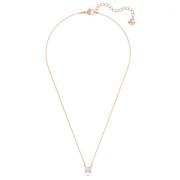 Swarovski Roséguld Kristallhänge Halsband Yellow, Dam