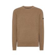 RRD Ull Crewneck Tröja 7 Rundstickad Brown, Herr