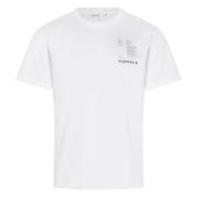 Le Gramme Vit T-shirt 240g Handgjord i Frankrike White, Herr