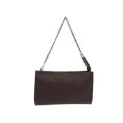 Louis Vuitton Vintage Pre-owned Tyg louis-vuitton-vskor Brown, Dam