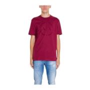 Armani Exchange Premium bomull T-shirt kollektion Red, Herr