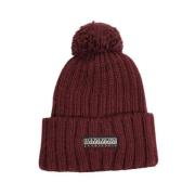 Napapijri Ullblandning Beret Höst/Vinter Kollektion Red, Herr