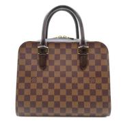 Louis Vuitton Vintage Pre-owned Canvas louis-vuitton-vskor Brown, Dam