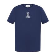 Iceberg T-shirt med tryck Blue, Herr