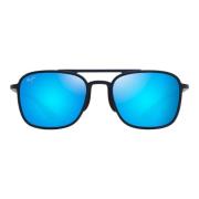 Maui Jim Matte Blue Pilot Solglasögon Black, Unisex