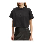 Karl Lagerfeld T-shirt la societe a1w17071 Black, Dam