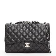 Chanel Vintage Pre-owned Laeder chanel-vskor Black, Dam