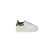 ASH Leopard Sneakers i Läder White, Dam