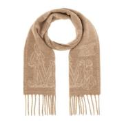 Max Mara Scarves & Shawls Kollektion Beige, Dam