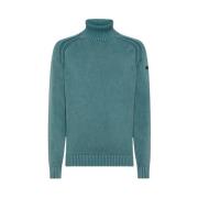 RRD Bomull Turtleneck Tröja Blue, Herr