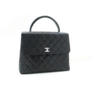 Chanel Vintage Pre-owned Laeder chanel-vskor Black, Dam