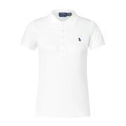 Polo Ralph Lauren Klassisk Bomullspolo White, Dam